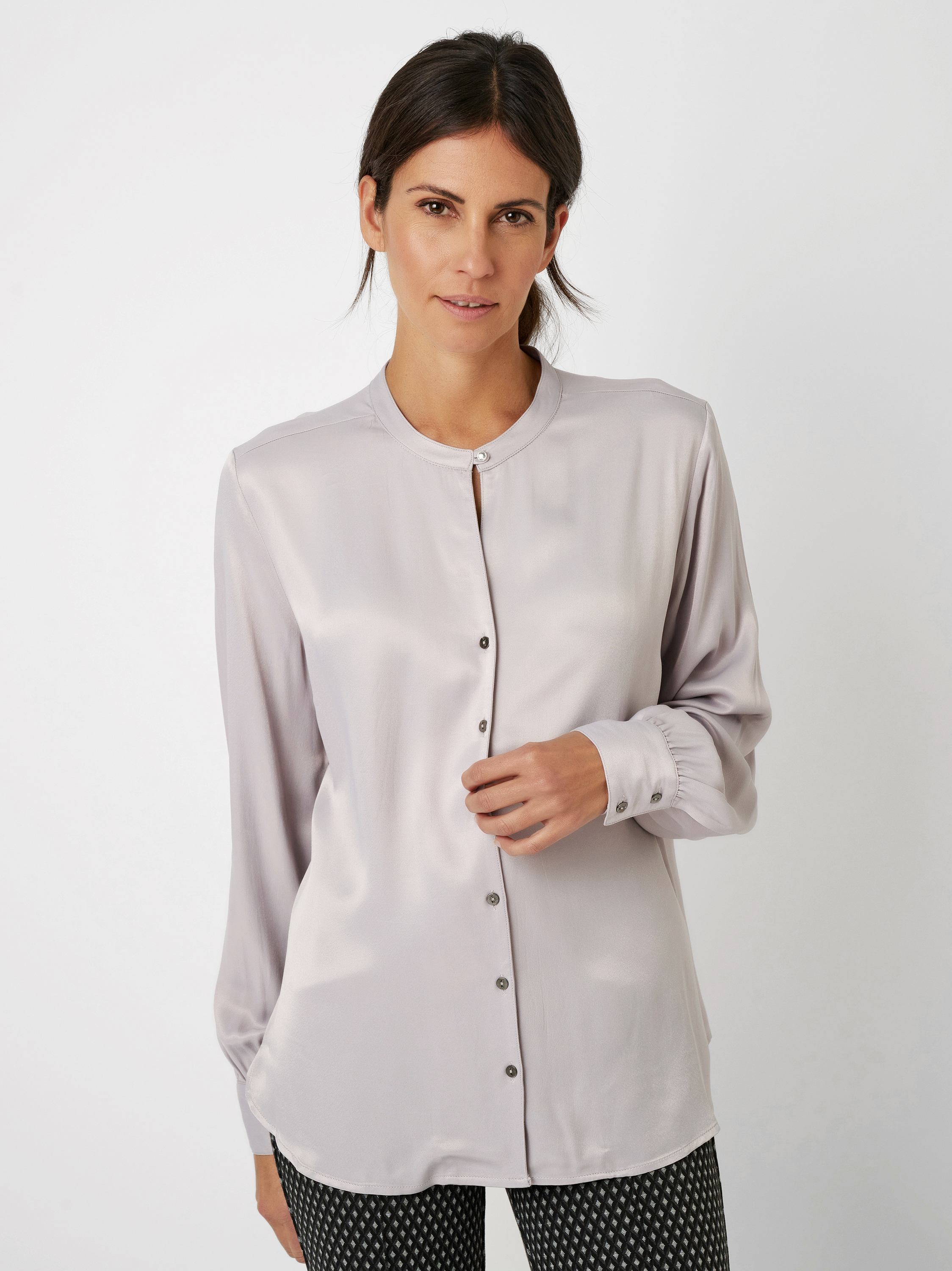 Elegante Bluse | Style »Candice« grey