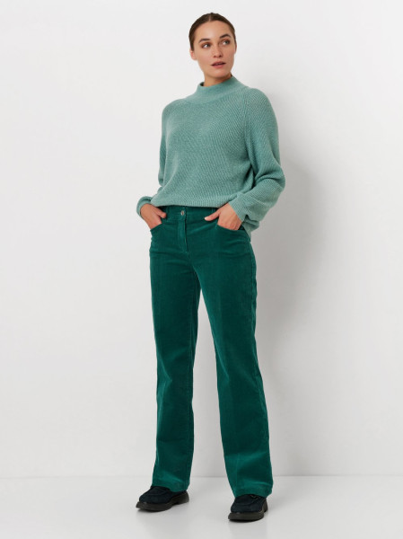 TONI Fashion Style »Jolie« green Ausgestellte Cordhose